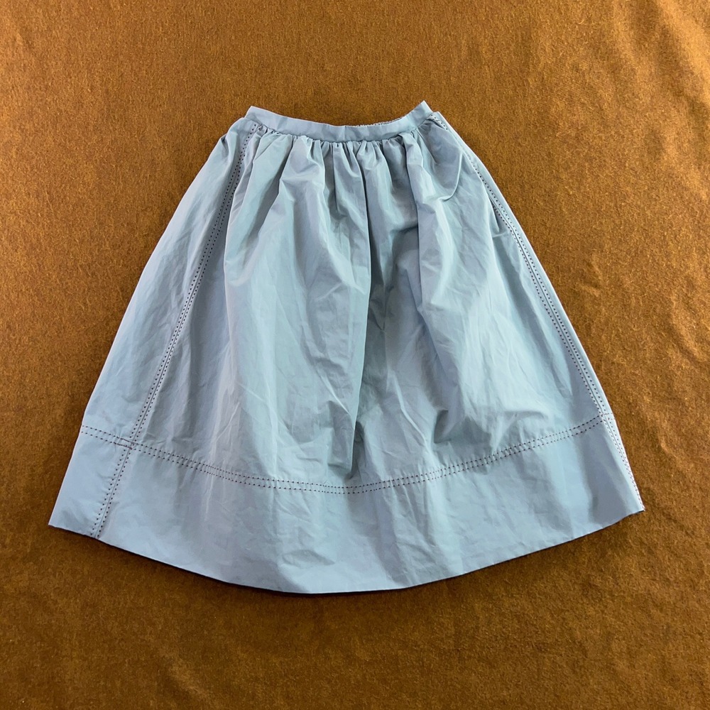 The Middle Daughter Girls 9-10 Blue In A Roundabout Way A-Line Skirt New